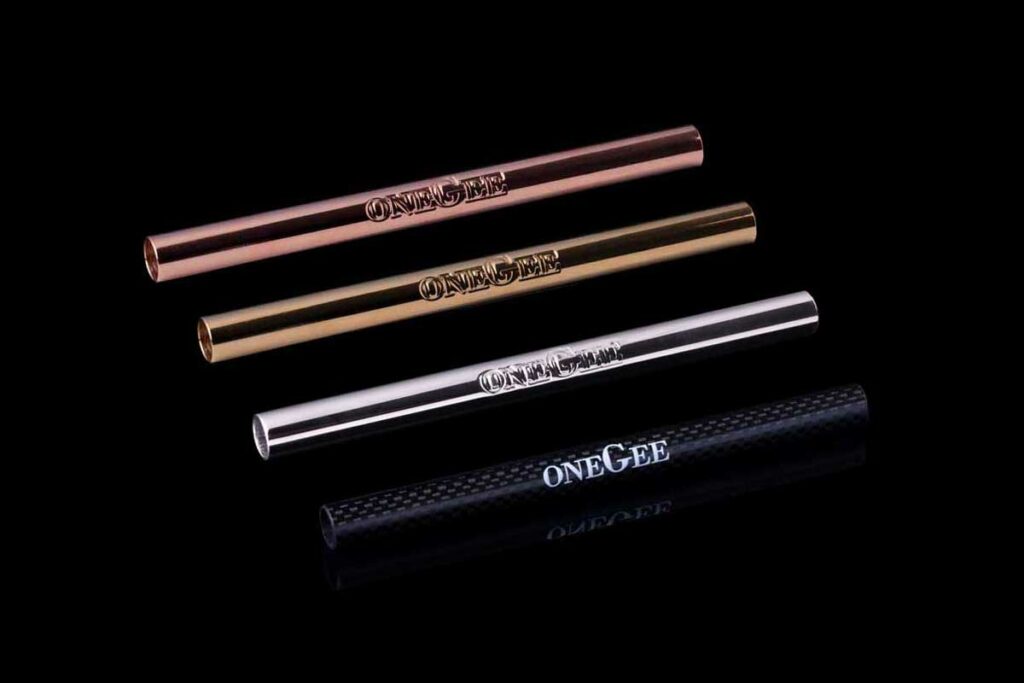 Straws in carbon, stainless or gold