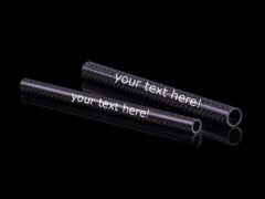 Personalized Carbon Straws