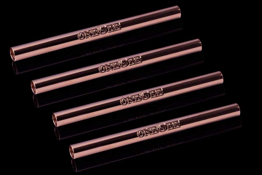Straws 24C Rosé Gold 4 pcs. Straws 24C Rosé Gold 4 pcs.