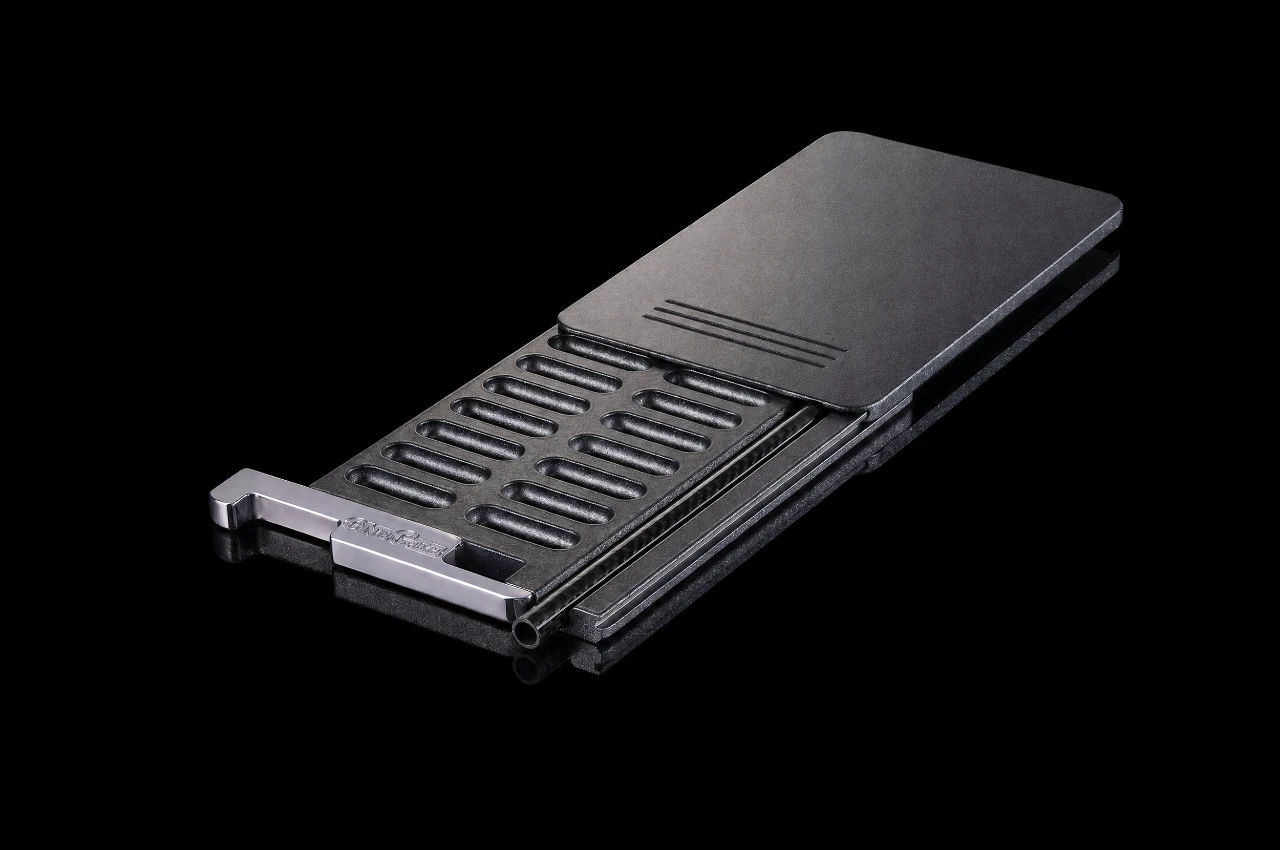 SlimBox Slot Edition with Rhodium Slider for Cocaine