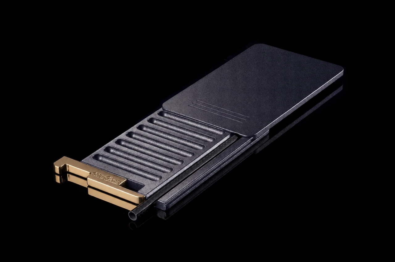 SlimBox Line Edition with Gold Slider for Cocaine